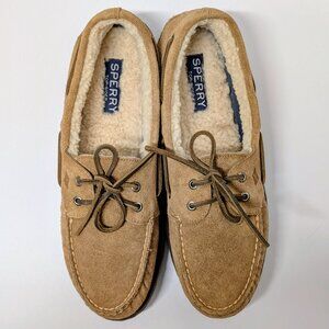 Sperry Top-Sider A/O 2-Eye Winter Boat Shoe in Caramel - STS18418